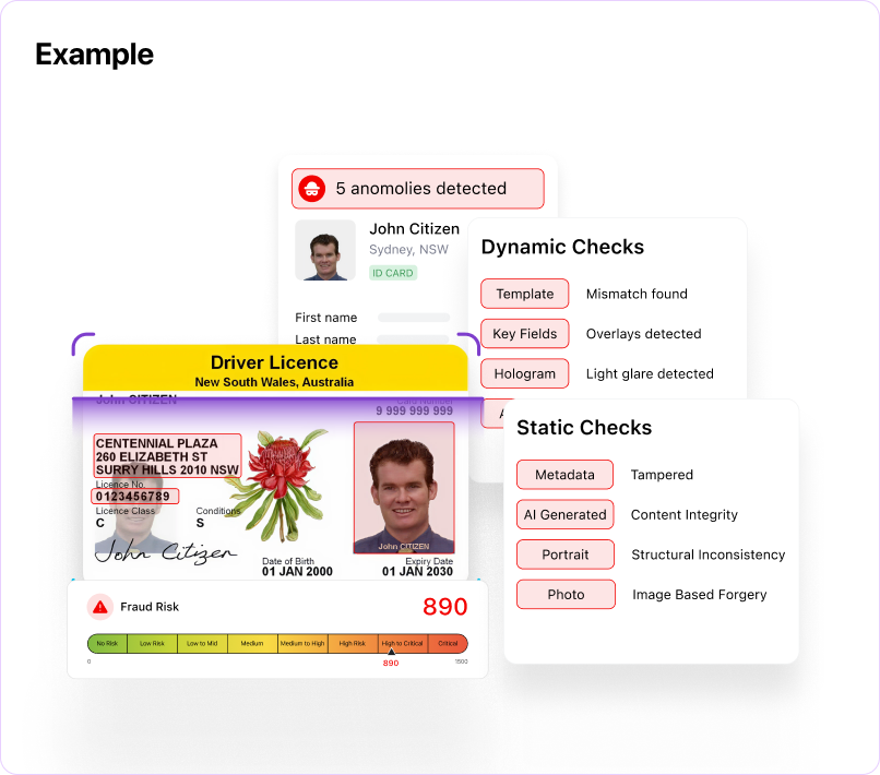 Fraud Check AI Dynamic and Static Checks