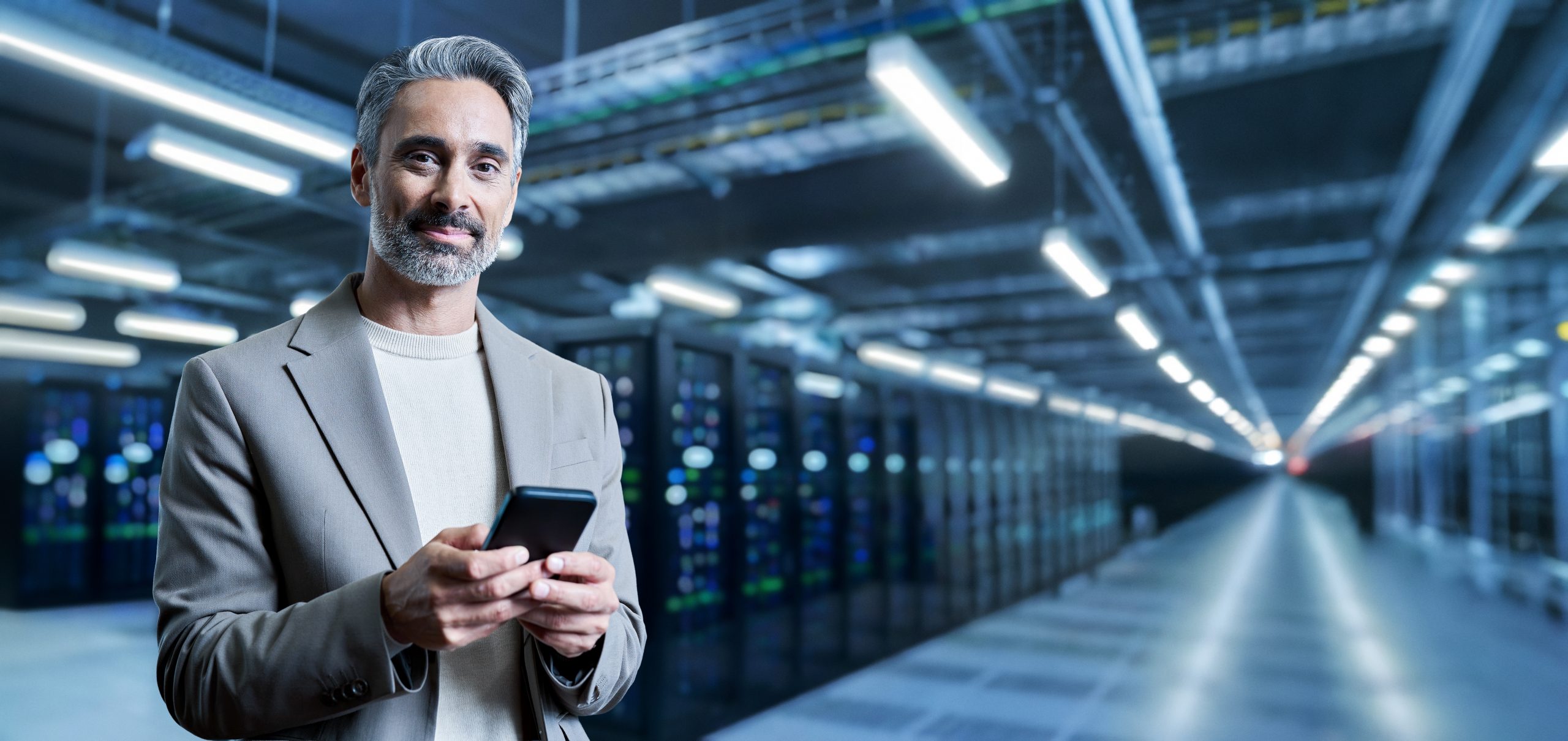 DoxAI Sovereign AI Australia Cover Picture A man in a data centre